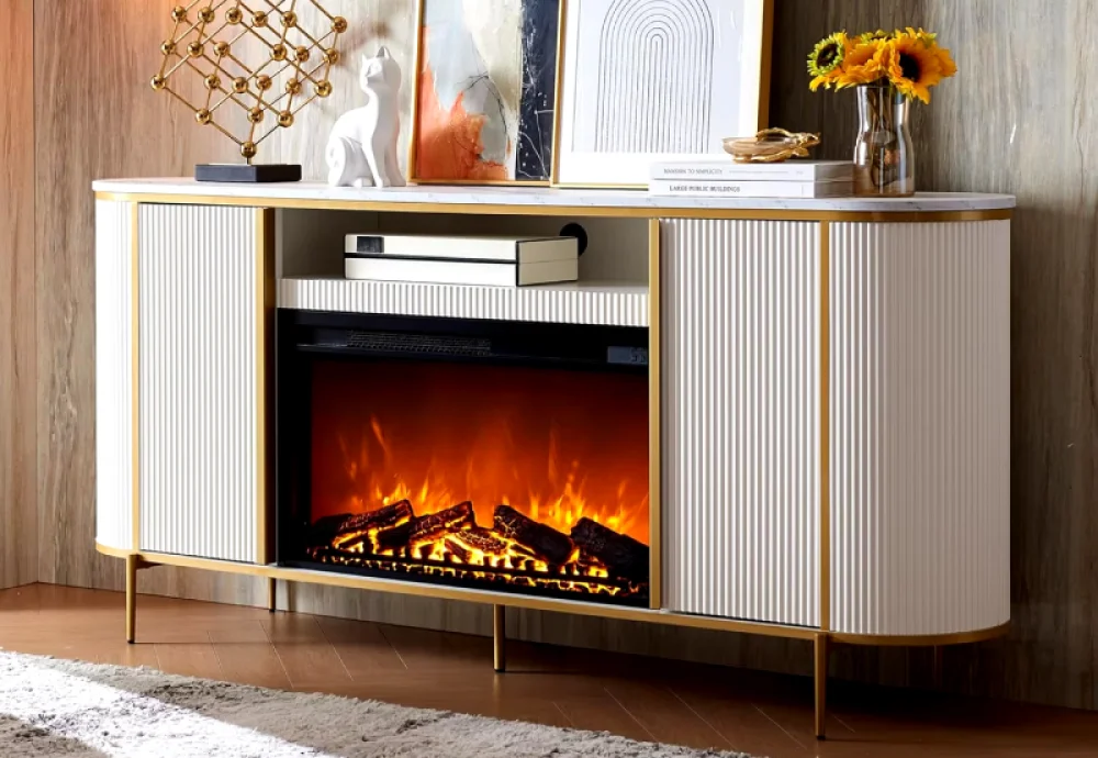 small electric fireplace