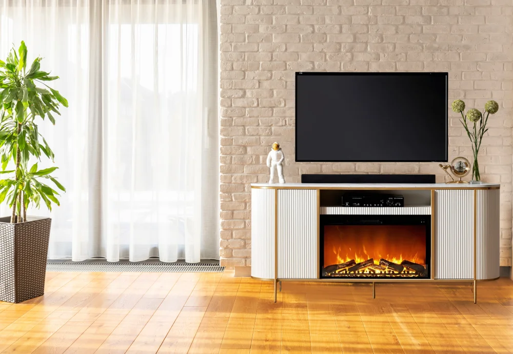 Elevate Your Living Space: The Allure of a TV Stand with Electric Fireplace Insert