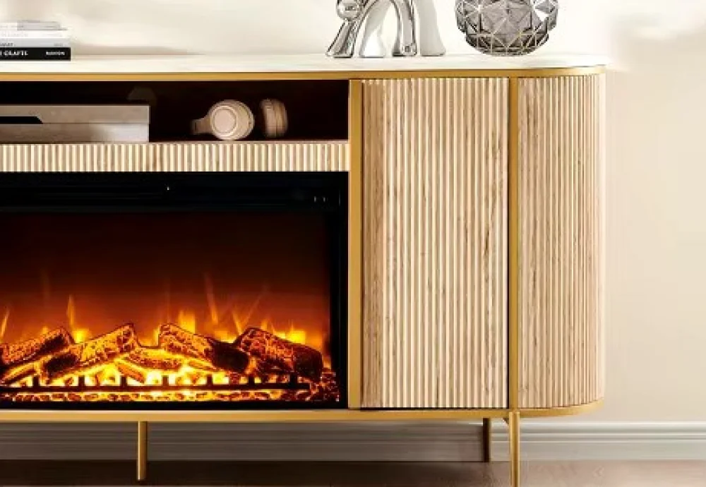 The Electric Fireplace TV Stand: A Fusion of Style and Functionality