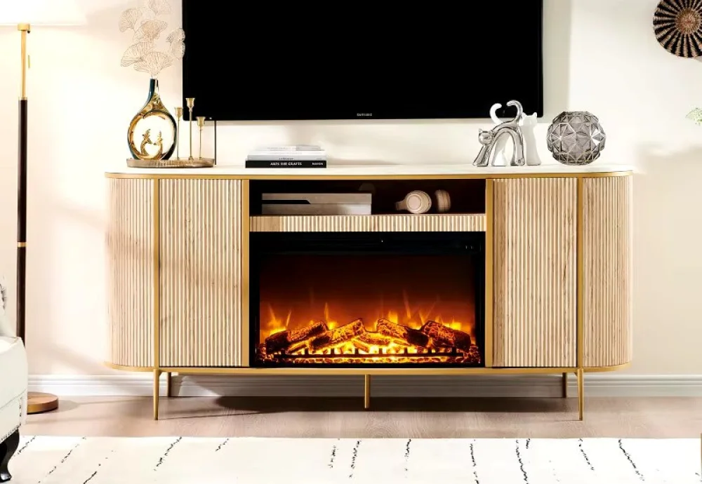 electric fireplace modern