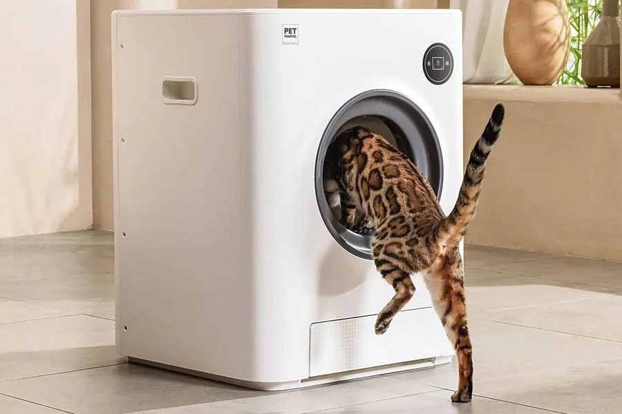 Elevating Feline Hygiene with Scoopfree Self Cleaning Litter Box
