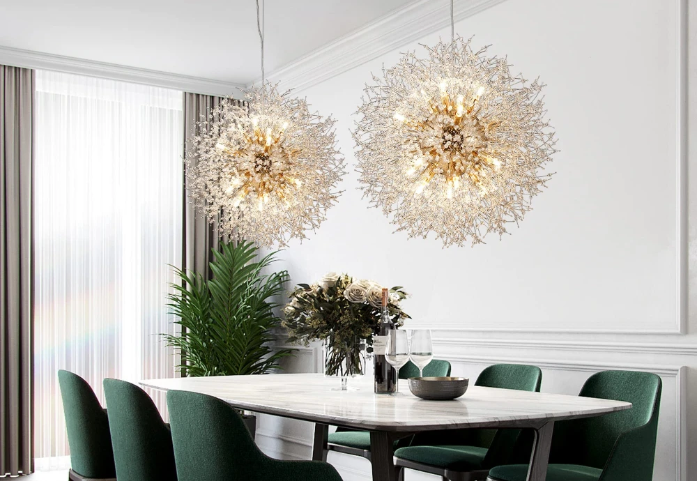 Experience Timeless Elegance with Clear Glass Globe Chandelier