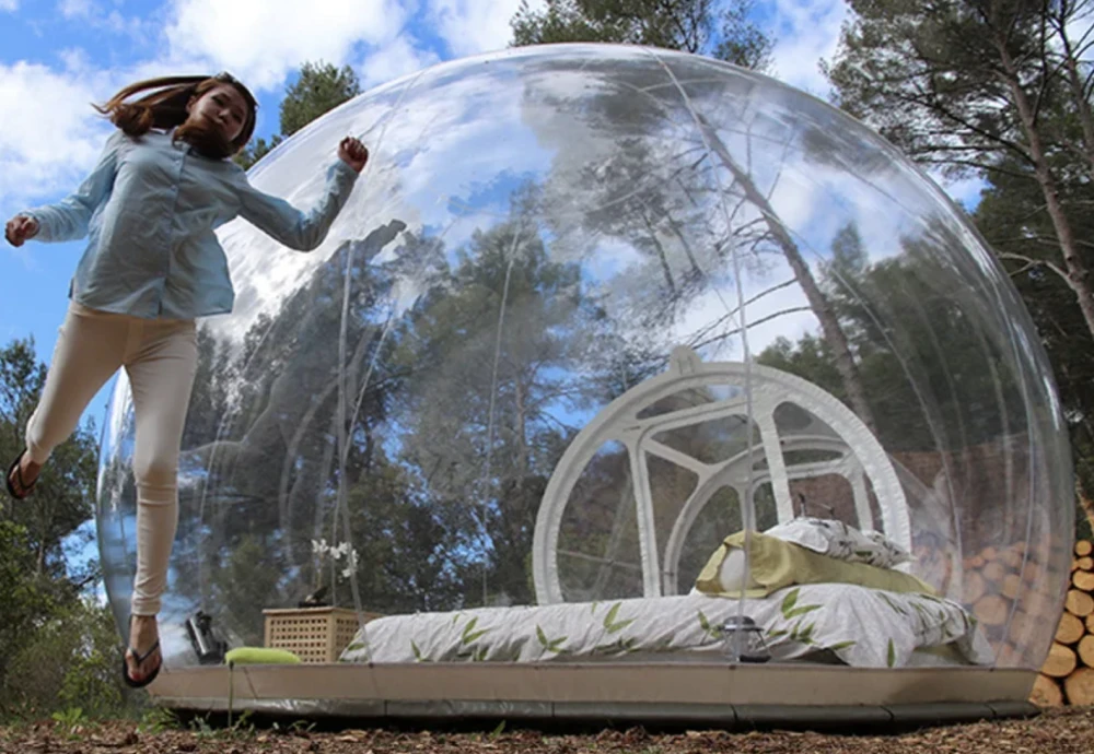 Experience Nature Like Never Before With a Pop Up Transparent Tent